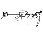 Sears 502473270 brake lever diagram