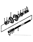 Rear small flange hub