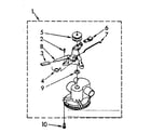 Kenmore 11084390710 water pump parts diagram