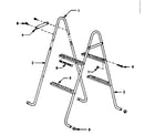 Sears 16741120 step assembly diagram