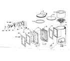 Sears 167410400 replacement parts diagram