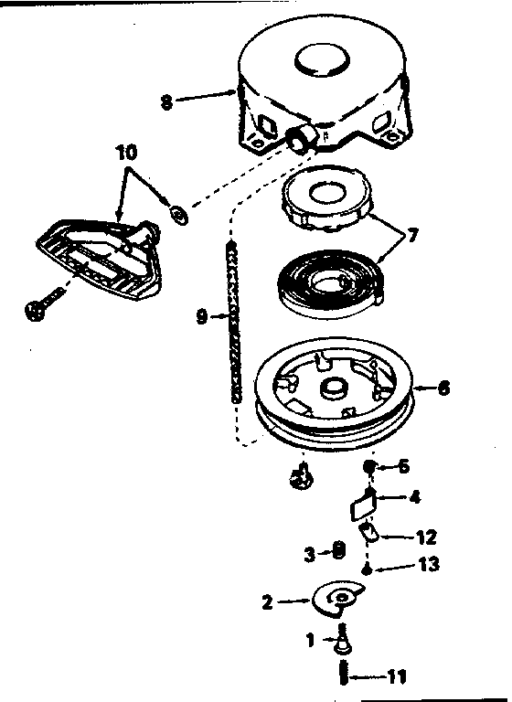 REWIND STARTER NO. 590576