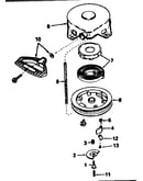 Rewind starter no. 590576