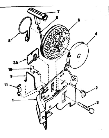 Rewind starter no. 590531