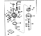 Craftsman 143754082 carburetor no. 631923 diagram