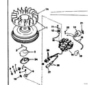 Craftsman 143356132 alternator magneto no. 610979 diagram