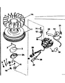 Alternator magneto no. 610979