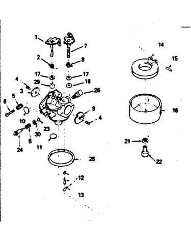 Carburetor no. 632222