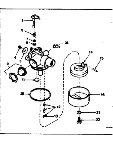 Carburetor no. 632367