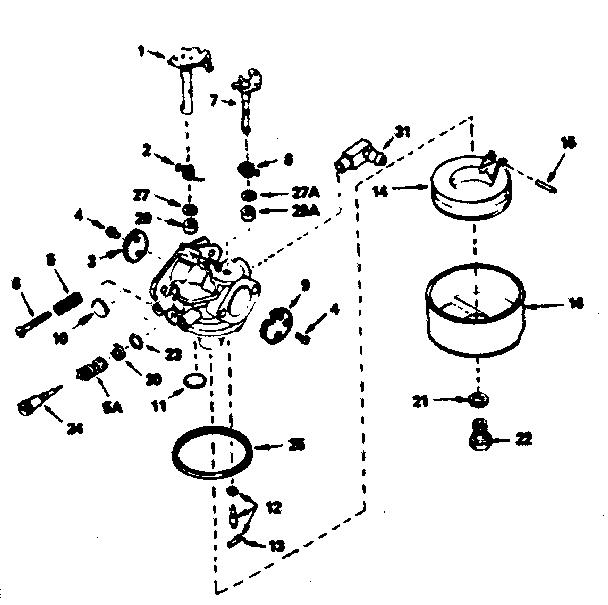 Carburetor no. 632282