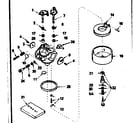 Craftsman 143356122 carburetor no. 632238 diagram