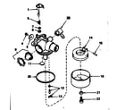 Craftsman 143354262 carburetor diagram