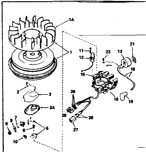 Alternator magneto