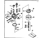 Craftsman 143356192 carburetor no. 632241 diagram