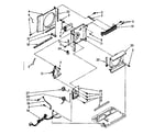 Kenmore 1068740630 air flow and control parts diagram