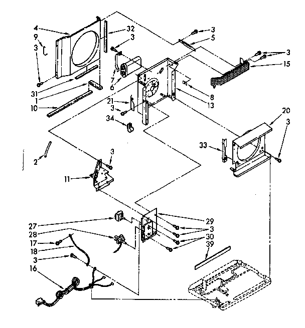 Air flow and control parts
