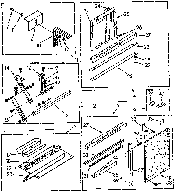 Accessory kit parts