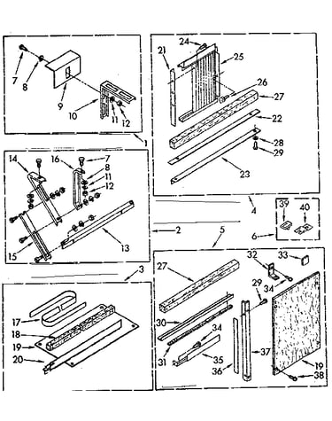 Accessory kit parts