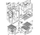 Kenmore 1065730523 liner parts diagram
