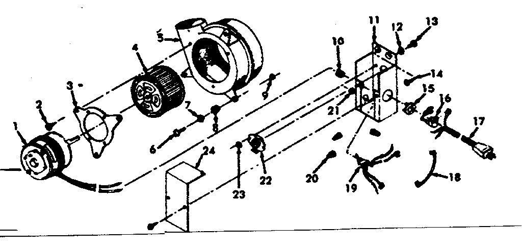 Optional accessory blower
