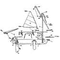 Sea-Snark 10-0001-8 sailboat parts diagram
