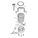 Presto FRY DADDY 0542003 replacement parts diagram