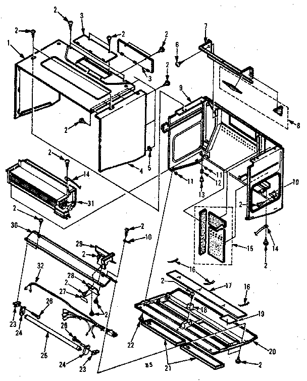 Outer wrap parts