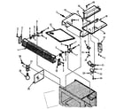 Kenmore 5648598610 grill and duct parts diagram