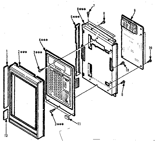 Control panel parts