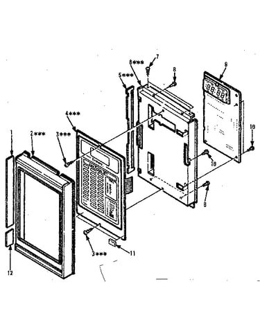 Control panel parts