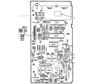 Kenmore 5648598610 power and control circuit board diagram