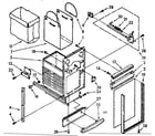 Kenmore 6651398551 container parts diagram