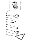 Motor and drive parts