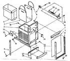 Kenmore 6651358551 container parts diagram