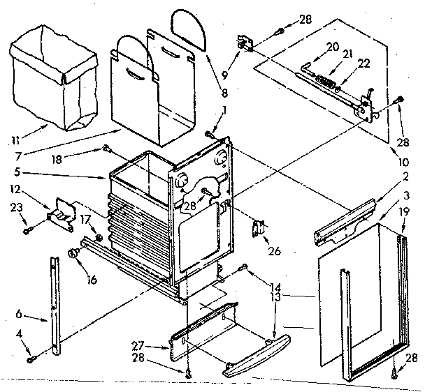 Container parts