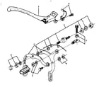 Sears 502459811 caliper brake diagram