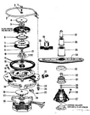 Motor, heater, and spray arm details