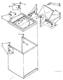 Top and cabinet parts