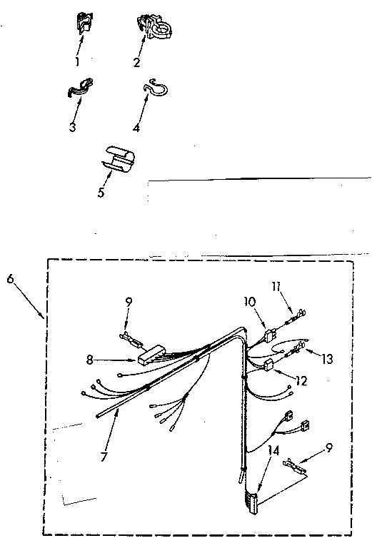 Wiring harness parts