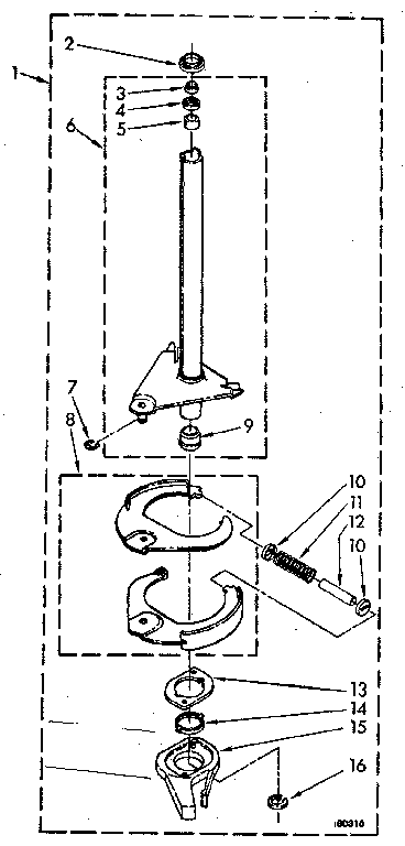 Brake and drive tube parts