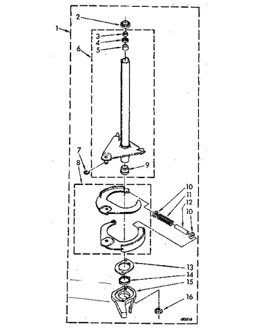 Brake and drive tube parts