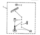 Kenmore 11081351140 miscellaneous parts diagram