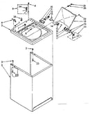 Top and cabinet parts