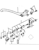 Arai side pull caliper brake