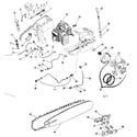 Craftsman 917351180 chain/bar and oil/fuel parts diagram