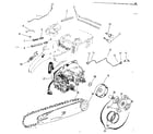 Craftsman 917351240 chain/bar and oil/fuel parts diagram