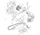 Craftsman 917351390 chain/bar and oil/fuel parts diagram