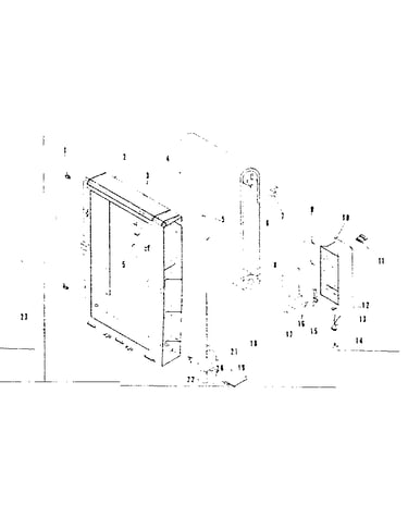 Pad frame assembly