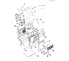 Kenmore 75872981 functional replacement parts diagram