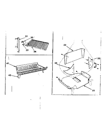 Barbecue grid, grate with legs, heat shield kit